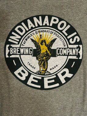 Indianapolis Beer Graphic Tee - Gray
